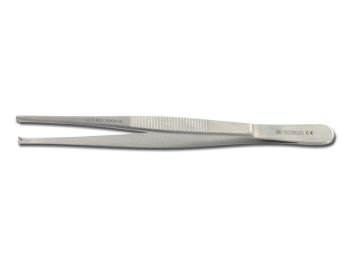 PINZA CHIRURGICA in acciaio inox misura 16 cm 1x2 denti 