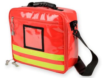 BORSA CUBO IN PVC GIMA - borsa per soccorritori e medici colore rosso 