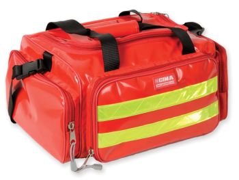 BORSA EMERGENZA IN PVC GIMA - borsa per soccorritori e medici colore rosso