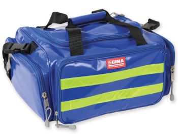 BORSA EMERGENZA IN PVC GIMA - borsa per soccorritori e medici colore blu