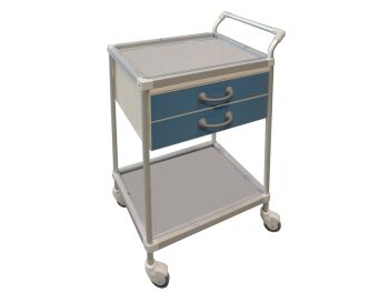 CARRELLO DELUXE 65 x 45 ALTEZZA 80 cm con 2 cassetti - 29 x 40 x 10,5 cm 