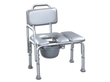 SEDIA DA BAGNO CON SCHIENALE - portata 100 kg