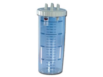 Vaso 2 lt con coperchio autoclavabile a 121°C-Gima