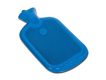 BORSA ACQUA CALDA BILAMELLATA blu 