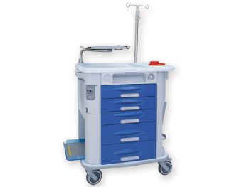 CARRELLO AURION EMERGENZA colore blu 