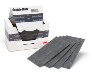 3M™ Scotch-Brite™ Fibra Abrasiva per Pulizie Gravose 76, Nero, conf 10 pezzi