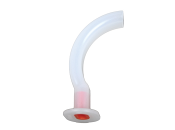 Cannula di Guedel orofaringea sterile mis. 100 mm colore rosso conf. 10 pezzi