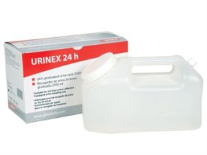 Contenitore urine graduato da 2500ml - 24 ore - Conf. da 30pz